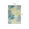 World Rug Gallery Modern Floral Reversible Plastic 3'x5' Green Outdoor Rug 6053GREEN3X5 - alternate 7